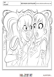 dc-kids-superhero-girls boyama sayfaları